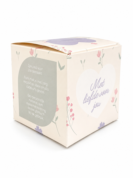 Spring Bloom Mokkendoosje – Lente Cadeaudoosje voor Mok