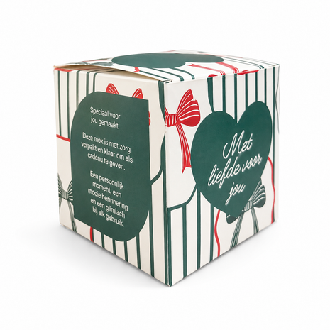 Strikjes Mokkendoosje – Cadeaudoosje voor Mok
