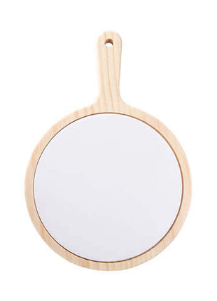 sublimatie kaasplank rond met keramische tegel gepersonaliseerd