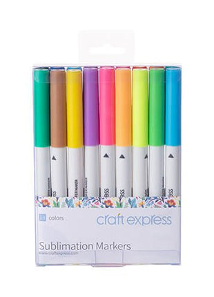 sublimatiemarkers 18 kleuren craft express