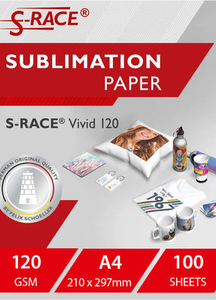 sublimatiepapier a4 120g s-race vivid