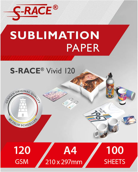 sublimatiepapier a4 120g s-race vivid