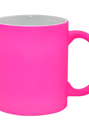 330ml (11oz) Mok Fluor Mat (kies uw kleur) voor sublimatie
