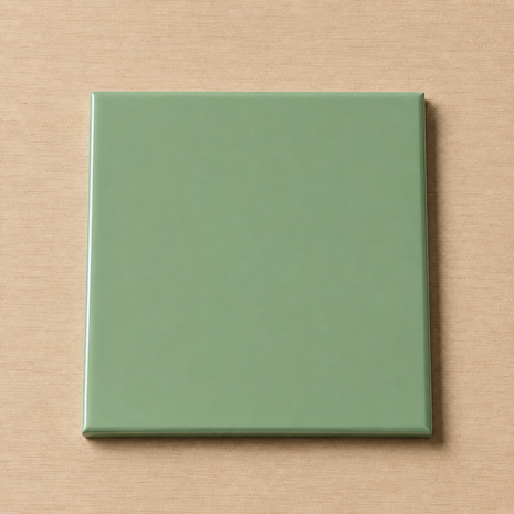Spaanse tegel voor vinyl 15x15 groen