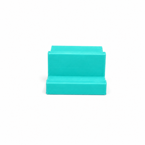 Tegelhouder – Stabiele turquoise Display voor Kleine en grote Sublimatie Tegels