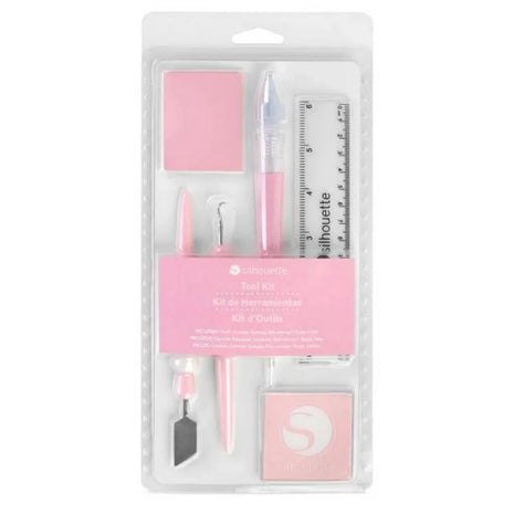 Silhouette Tool Kit voor Plotter – Roze Gereedschapsset met 6 Accessoires